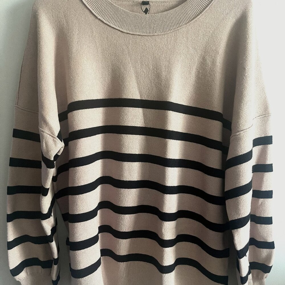 Tan and Black Sweater - NWT
